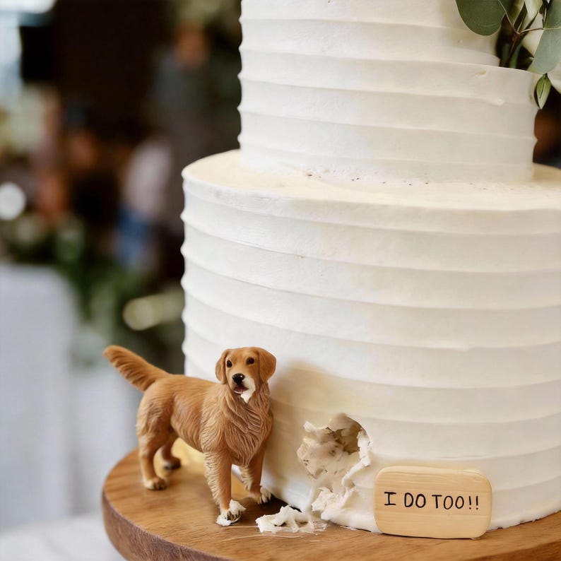 il_794xN.7630096778_nt43.jpg Personalized Dog Wedding Topper - Image 1