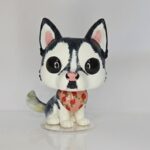 Custom Cartoon Dog Figurine
