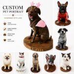 Hand-Painted Dog Figurine