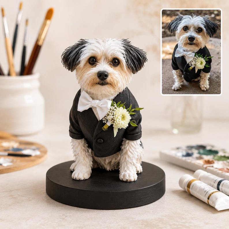 il_794xN.8456004136_pauc.jpg Custom Dog Figurine From Photo - Image 1