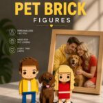 Custom Brick Pet & Owner Figure